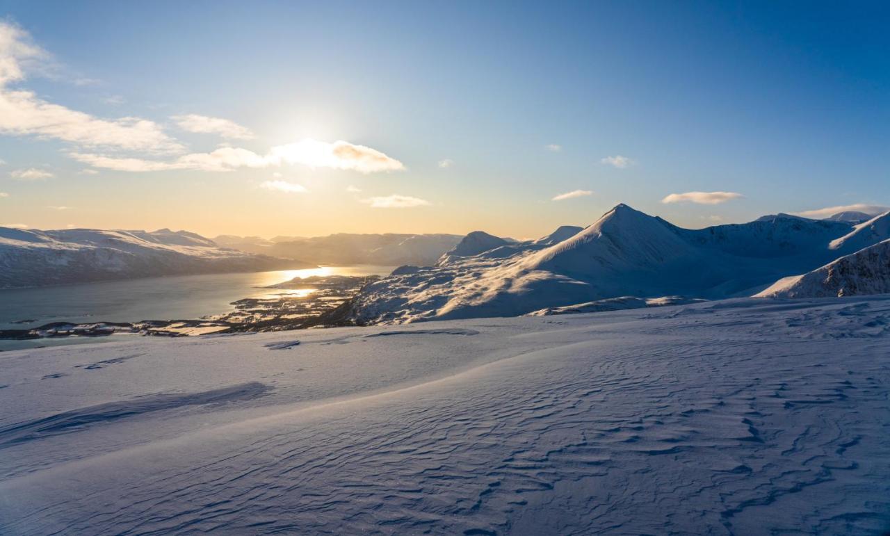 House In The Heart Of The Lyngen Alps With Best View Villa Lyngseidet Eksteriør billede