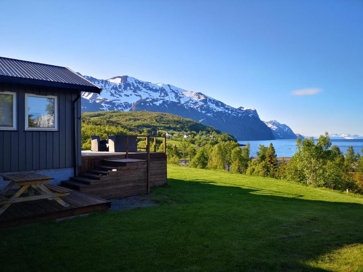 House In The Heart Of The Lyngen Alps With Best View Villa Lyngseidet Eksteriør billede