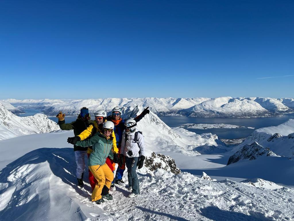 House In The Heart Of The Lyngen Alps With Best View Villa Lyngseidet Eksteriør billede