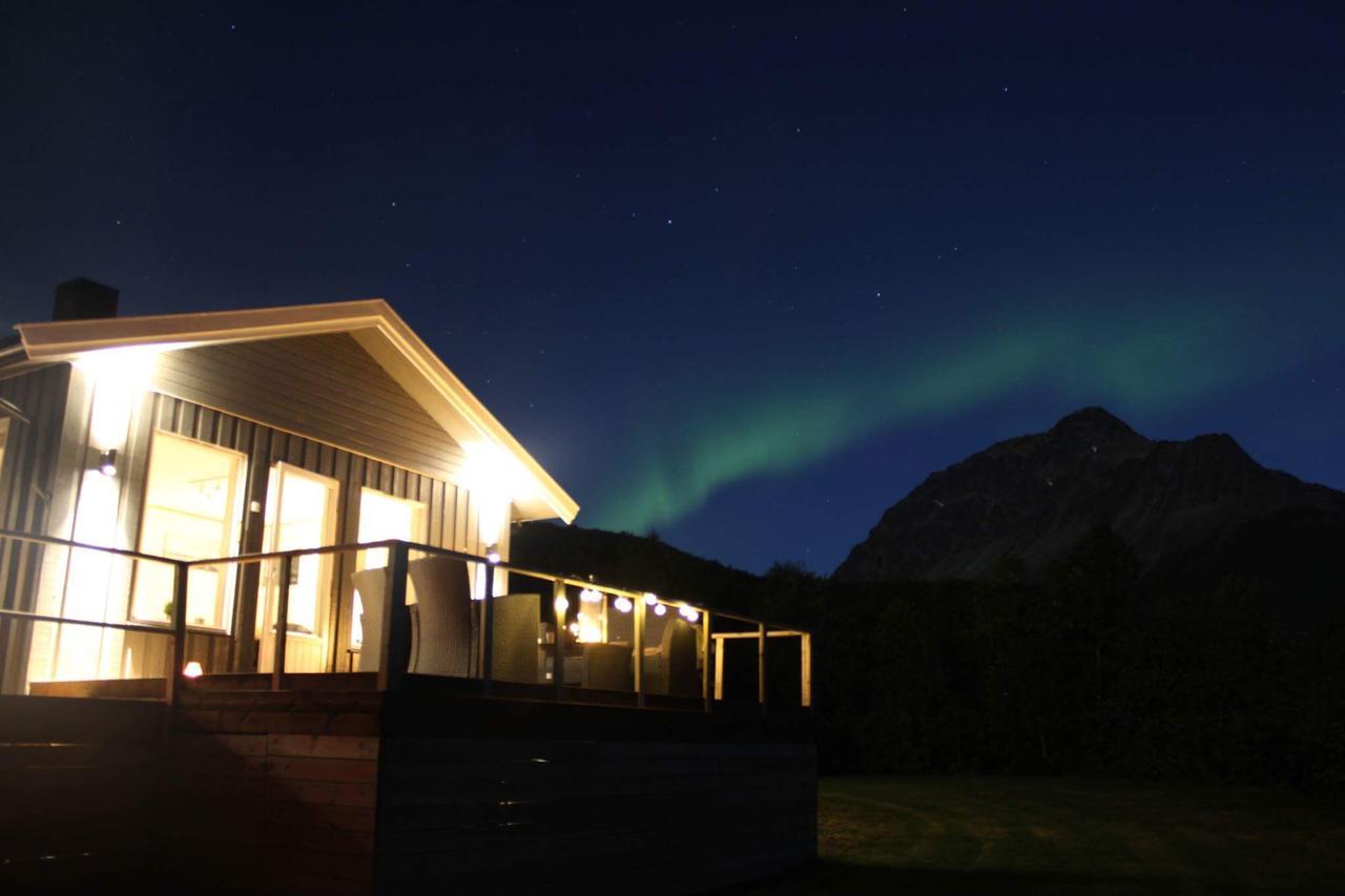 House In The Heart Of The Lyngen Alps With Best View Villa Lyngseidet Eksteriør billede