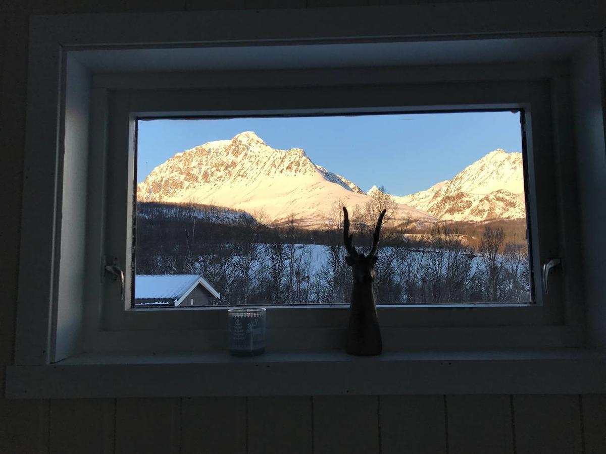 House In The Heart Of The Lyngen Alps With Best View Villa Lyngseidet Eksteriør billede