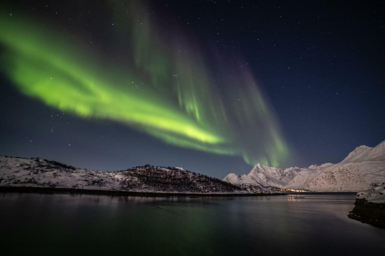 House In The Heart Of The Lyngen Alps With Best View Villa Lyngseidet Eksteriør billede